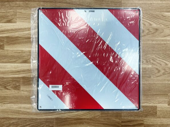 Placa 'Mantenha A Porta Fechada' - Alumínio 50x25cm Sinalize